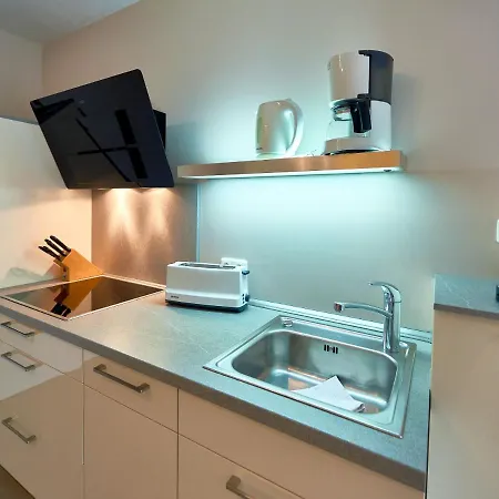 Residenz Capitello - Wg01 Mit Balkon Strandnah Daire Binz